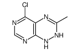5-chloro-3-methyl-1,2-dihydropyrimido(5,4-e)-1,2,4-triazine Structure