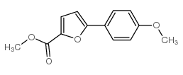 5-(4-METHOXYPHENYL)FURAN-2-CARBOXYLIC ACID METHYL ESTER structure