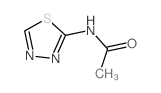N-1,3,4-Thiadiazol-2-ylacetamide结构式