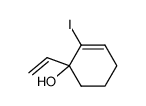 2-iodo-1-vinylcyclohex-2-en-1-ol结构式