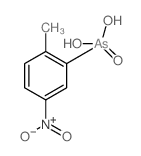 Arsonic acid,(2-methyl-5-nitrophenyl)- (9CI)结构式