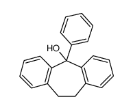 5-phenyl-10,11-dihydro-5H-dibenzo[a,d]cyclohepten-5-ol结构式