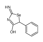 2-amino-5-phenyl-1,3-selenazol-4-one Structure