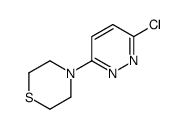 4-(6-chloro-3-pyridazinyl)thiomorpholine(SALTDATA: FREE)结构式