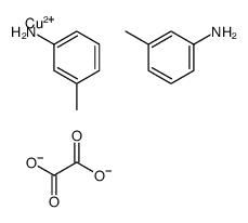 copper,3-methylaniline,oxalate结构式