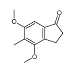 4,6-Dimethoxy-5-methyl-2,3-dihydro-1H-inden-1-one Structure