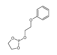 2-(2-Phenoxy-ethoxy)-[1.3.2]dioxaphospholan Structure