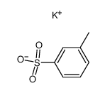 potassium 3-methylbenzenesulfonate结构式