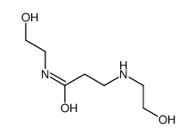 N-(2-hydroxyethyl)-3-(2-hydroxyethylamino)propanamide Structure