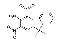 2,6-dinitro-4-(2-phenylpropan-2-yl)aniline Structure