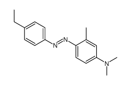 2-METHYL-4-ETHYL-4-DIMETHYLAMINDAZOBENZENE结构式