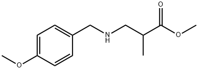 methyl 3-{[(4-methoxyphenyl)methyl]amino}-2-methylpropanoate picture