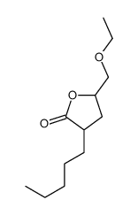 5-(ethoxymethyl)-3-pentyloxolan-2-one Structure