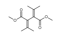 diisopropylidene-succinic acid dimethyl ester Structure