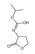 propan-2-yl N-(2-oxooxolan-3-yl)carbamate结构式