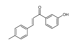 1-(3-hydroxyphenyl)-3-(4-methylphenyl)prop-2-en-1-one Structure