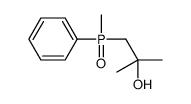 2-methyl-1-[methyl(phenyl)phosphoryl]propan-2-ol Structure