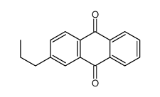 2-propylanthracene-9,10-dione结构式
