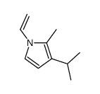 1-ethenyl-2-methyl-3-propan-2-ylpyrrole Structure