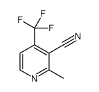 2-METHYL-4-(TRIFLUOROMETHYL)NICOTINONITRILE structure