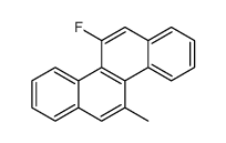 11-Fluoro-5-methylchrysene结构式