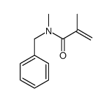 N-benzyl-N,2-dimethylprop-2-enamide结构式