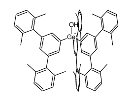 tris(2,2'',6,6''-tetramethyl[1,1':3',1''-terphenyl]-5'-yl)germanol结构式