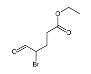 ethyl 4-bromo-5-oxopentanoate Structure
