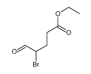 ethyl 4-bromo-5-oxopentanoate结构式