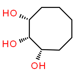 1,2,3-Cyclooctanetriol, (1alpha,2alpha,3alpha)- (9CI) Structure