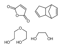 Ethylene glycol, diethylene glycol, maleic anhydride, dicyclopentadiene polymer Structure