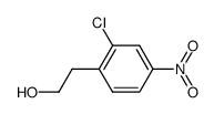 2-(2-chloro-4-nitro-phenyl)-ethanol结构式