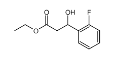 ethyl 3-(2-fluorophenyl)-3-hydroxypropionate Structure