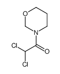 2,2-dichloro-1-(1,3-oxazinan-3-yl)ethanone Structure