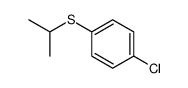 1-氯-4-(异丙基硫基)苯结构式