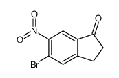 5-溴-6-硝基-2,3-二氢-1H-茚-1-酮图片