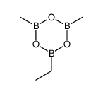 Boroxin,ethyldimethyl- (9CI)结构式