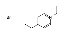 1,4-diethylpyridin-1-ium,bromide Structure