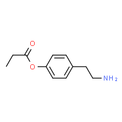 Phenol, 4-(2-aminoethyl)-, propanoate (ester) (9CI) picture