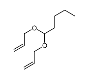 1,1-bis(allyloxy)pentane结构式