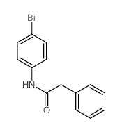 N-(4-bromophenyl)-2-phenyl-acetamide结构式