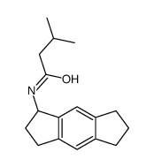 N-(1,2,3,5,6,7-hexahydro-s-indacen-1-yl)-3-methylbutanamide Structure