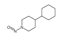 1-nitroso-4-cyclohexylpiperidine Structure