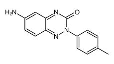 6-amino-2-(4-methylphenyl)-1,2,4-benzotriazin-3-one Structure