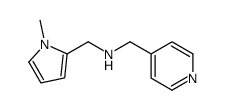 4-Pyridinemethanamine,N-[(1-methyl-1H-pyrrol-2-yl)methyl]-(9CI) Structure