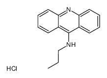 acridin-9-yl-propyl-amine, hydrochloride结构式