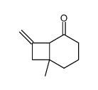 6-methyl-8-methylenebicyclo[4.2.0]octan-2-one结构式