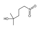 2-methyl-5-nitropentan-2-ol Structure