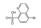 8-Quinolinesulfonic acid,5-bromo-结构式