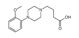 4-[4-(2-methoxyphenyl)piperazin-1-yl]butanoic acid结构式